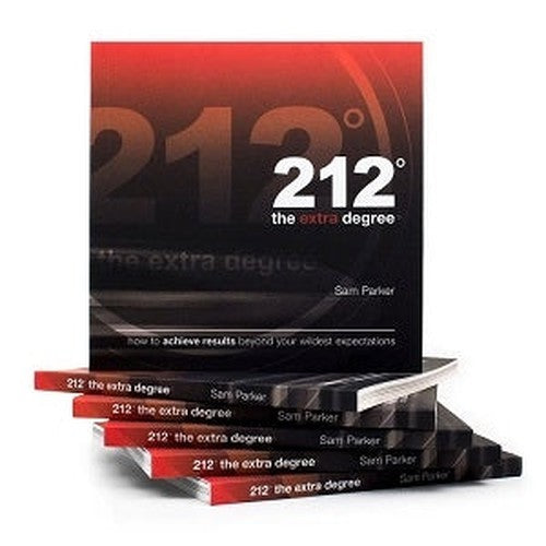 212° the extra degree softcover book