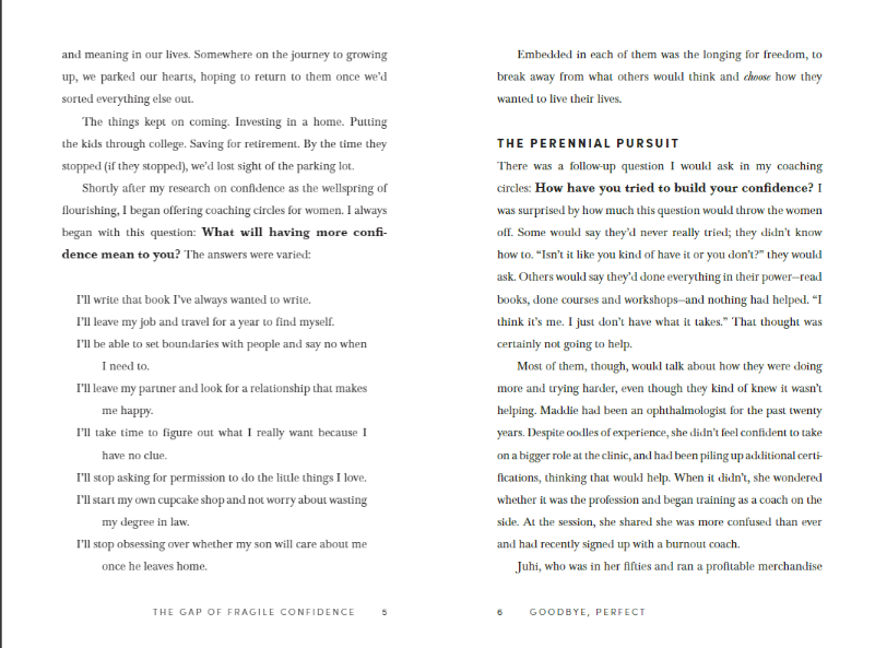 Goodbye, Perfect - How to Stop Pleasing, Proving, and Pushing for Othe ...