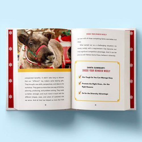 The Leadership Secrets of Santa Claus Book- on sale